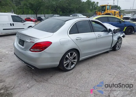 2018 Mercedes-Benz C 300 4Matic from USA, damaged, VIN WDDWF4KB6JR398171